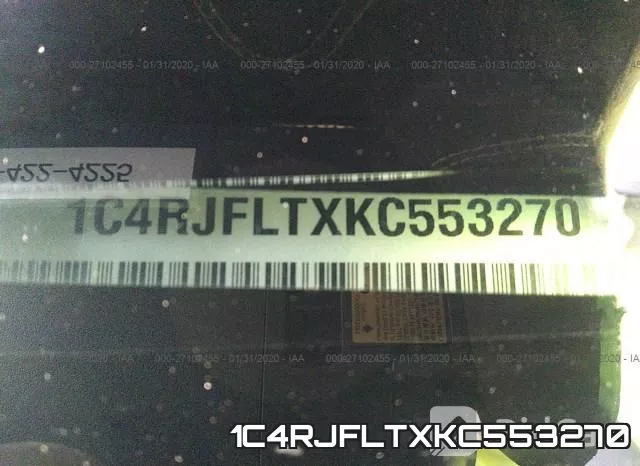 1C4RJFLTXKC553270 фото 10