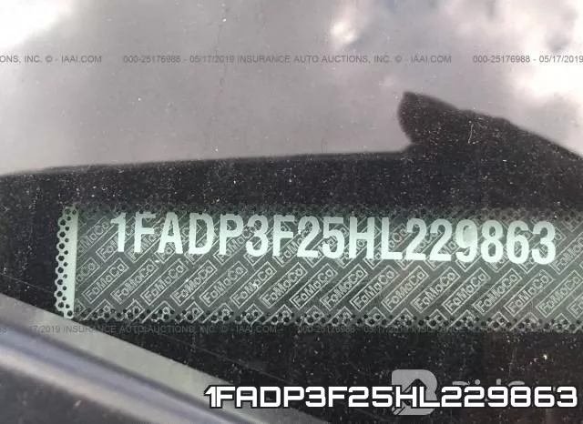 1FADP3F25HL229863 фото 10