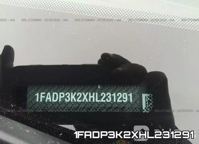 1FADP3K2XHL231291 фото 10