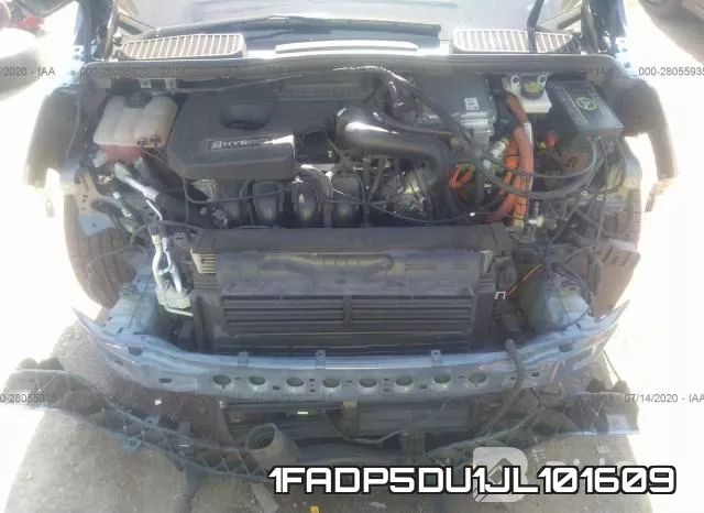 1FADP5DU1JL101609 фото 2