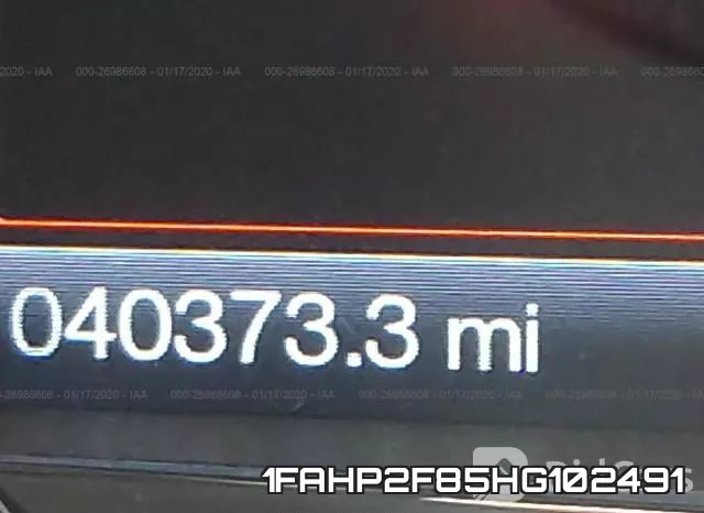 1FAHP2F85HG102491 фото 8