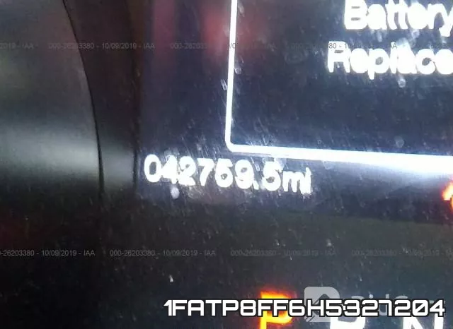 1FATP8FF6H5327204 фото 8