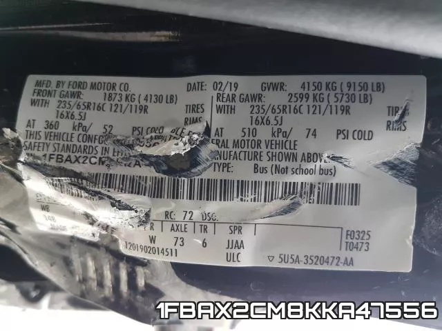 1FBAX2CM8KKA47556 фото 2