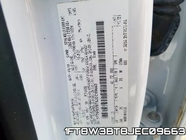 1FT8W3BT8JEC09663 фото 2