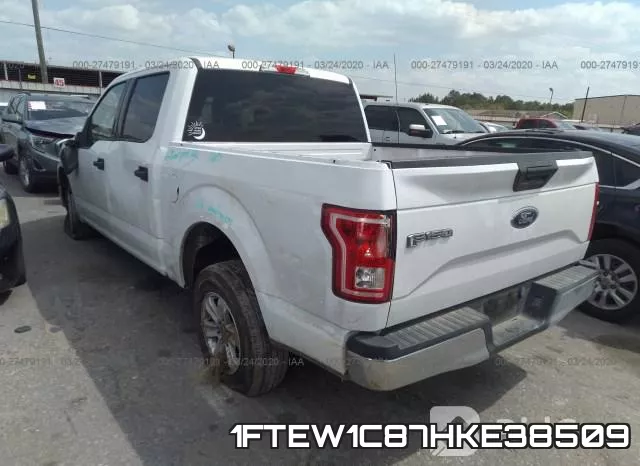 1FTEW1C87HKE38509 фото 4