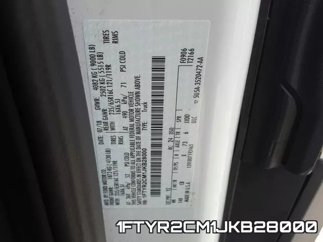 1FTYR2CM1JKB28000 фото 2