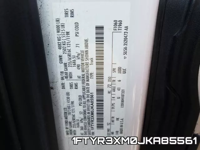 1FTYR3XM0JKA85561 фото 2