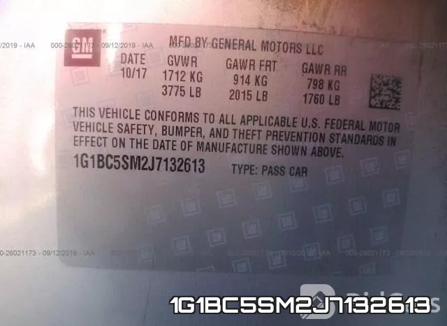 1G1BC5SM2J7132613 фото 10