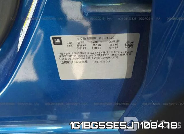 1G1BG5SE5J7108478 фото 10
