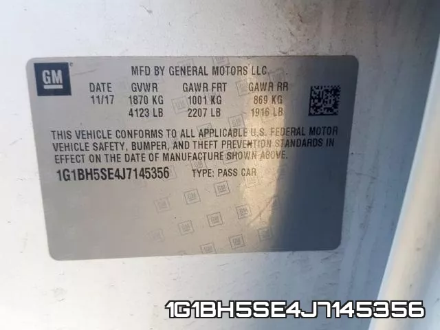 1G1BH5SE4J7145356 фото 2