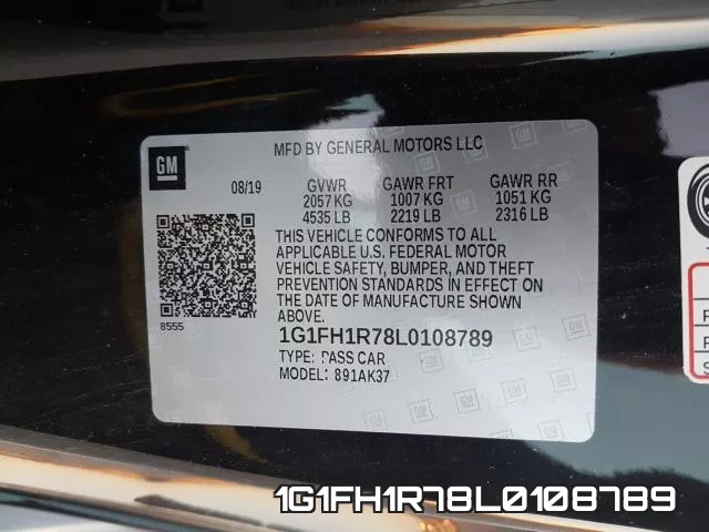 1G1FH1R78L0108789 фото 2