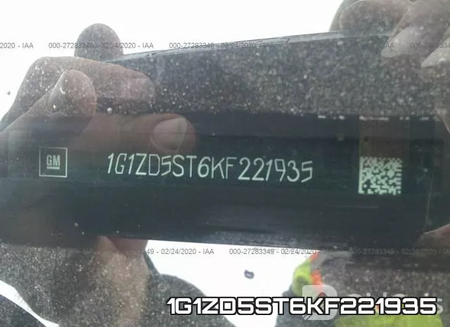 1G1ZD5ST6KF221935 фото 10
