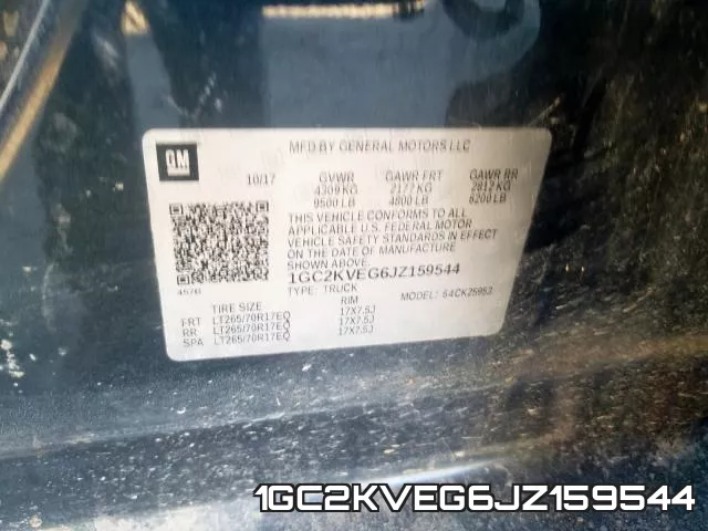 1GC2KVEG6JZ159544 фото 2