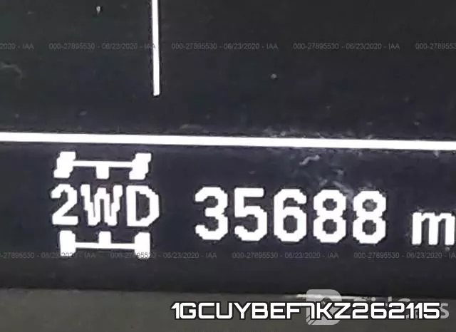 1GCUYBEF7KZ262115 фото 8