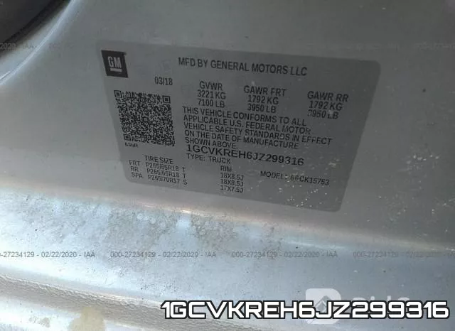 1GCVKREH6JZ299316 фото 10