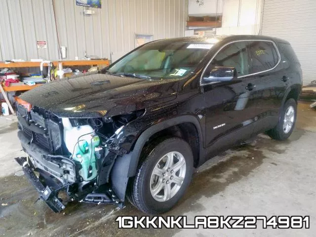 1GKKNKLA8KZ274981 фото 3