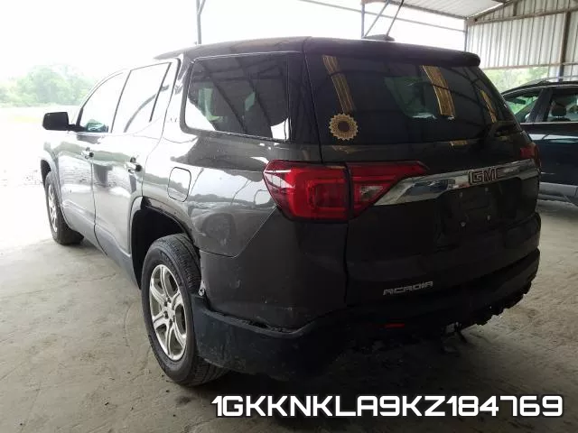 1GKKNKLA9KZ184769 фото 4