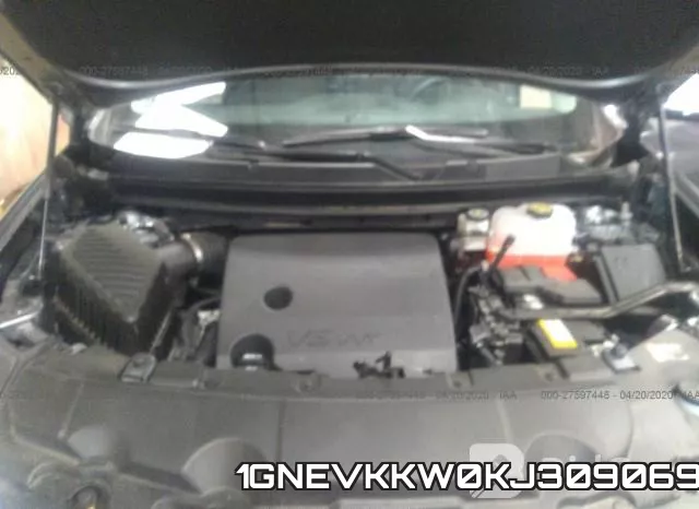 1GNEVKKW0KJ309069 фото 2