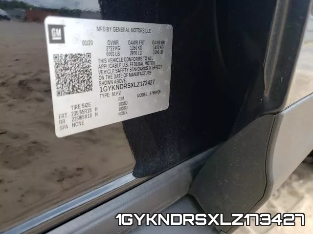1GYKNDRSXLZ173427 фото 2