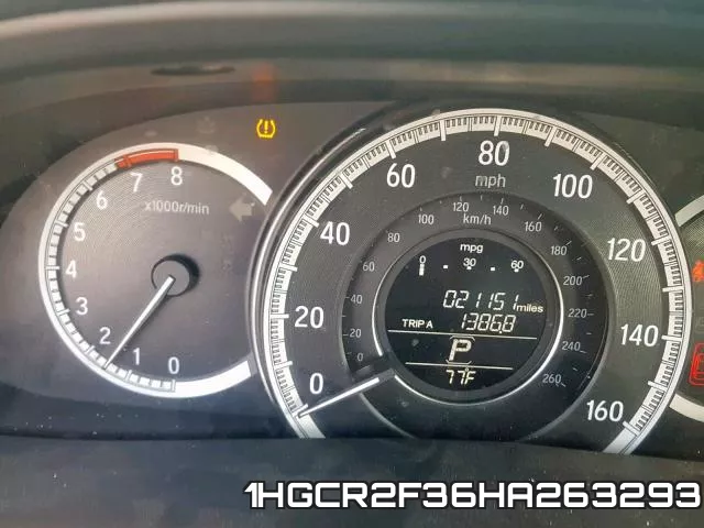 1HGCR2F36HA263293 фото 9