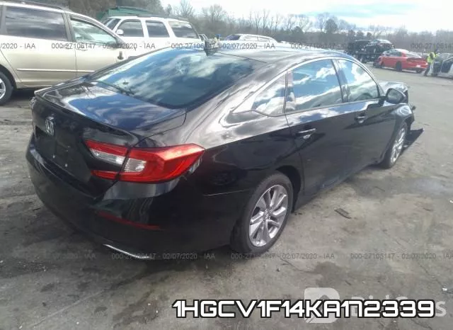 1HGCV1F14KA172339 фото 5
