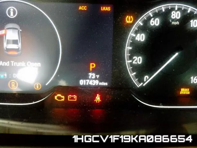 1HGCV1F19KA086654 фото 9