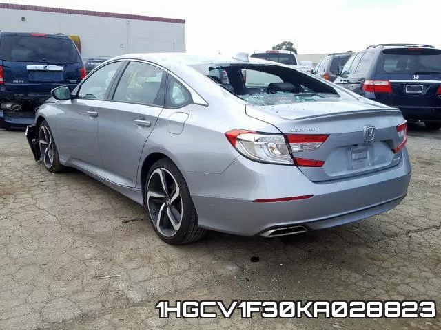 1HGCV1F30KA028823 фото 4