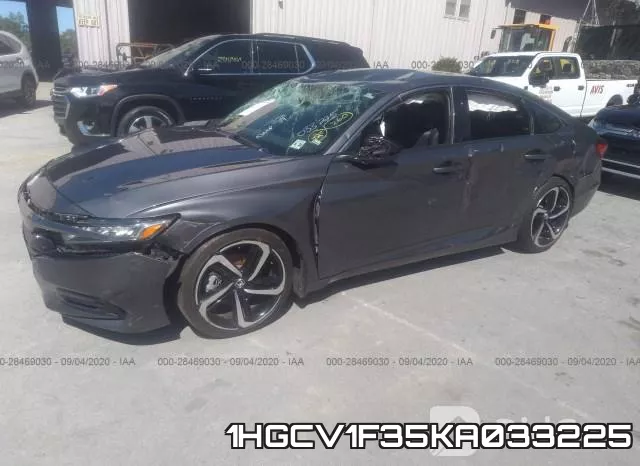 1HGCV1F35KA033225 фото 3
