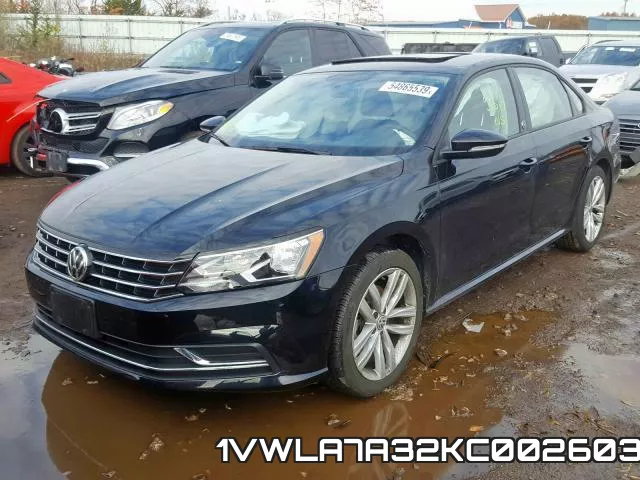 1VWLA7A32KC002603 фото 3