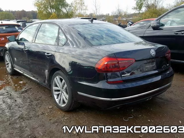 1VWLA7A32KC002603 фото 4