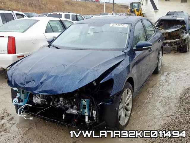 1VWLA7A32KC011494 фото 3