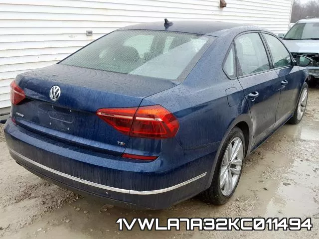 1VWLA7A32KC011494 фото 5