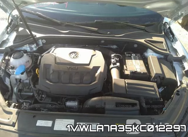 1VWLA7A35KC012297 фото 2