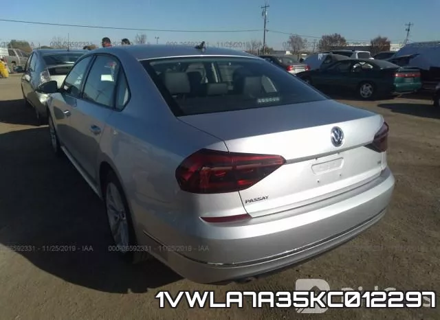 1VWLA7A35KC012297 фото 4
