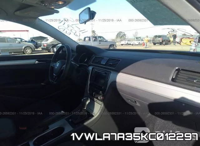 1VWLA7A35KC012297 фото 6