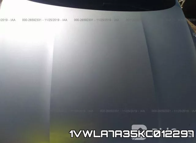1VWLA7A35KC012297 фото 7