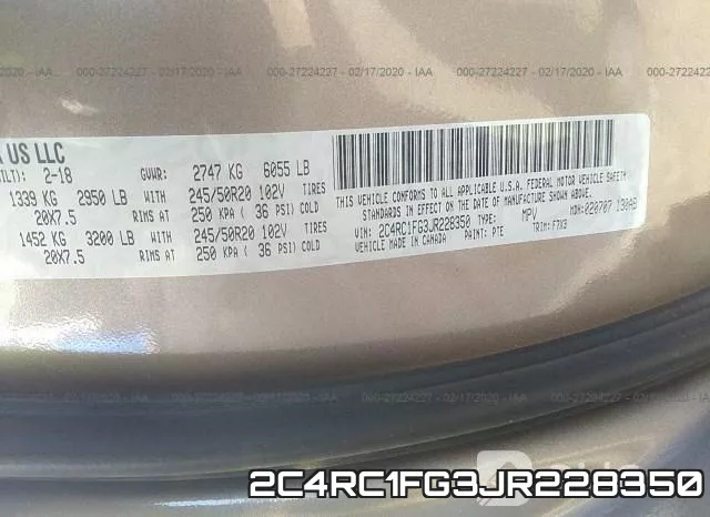 2C4RC1FG3JR228350 фото 10