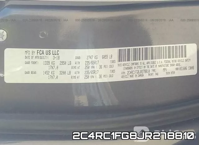 2C4RC1FG8JR278810 фото 10