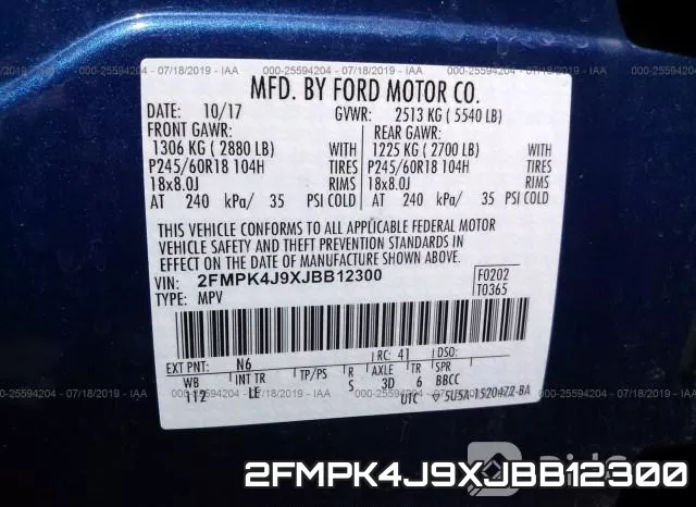 2FMPK4J9XJBB12300 фото 10
