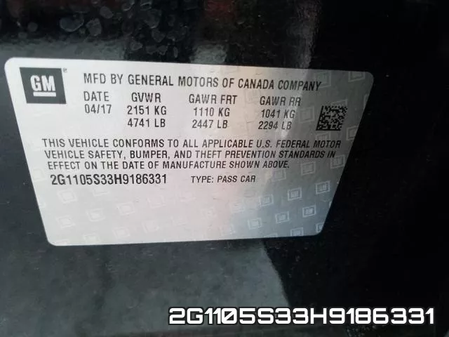2G1105S33H9186331 фото 2