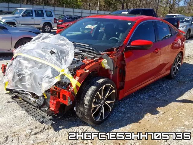 2HGFC1E53HH705735 фото 3