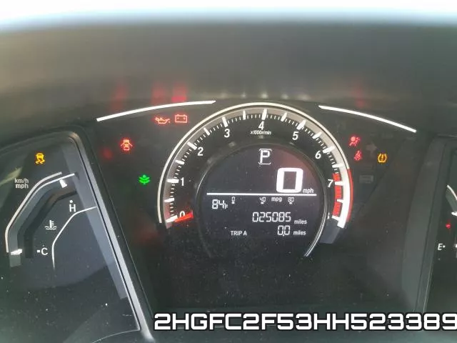 2HGFC2F53HH523389 фото 9