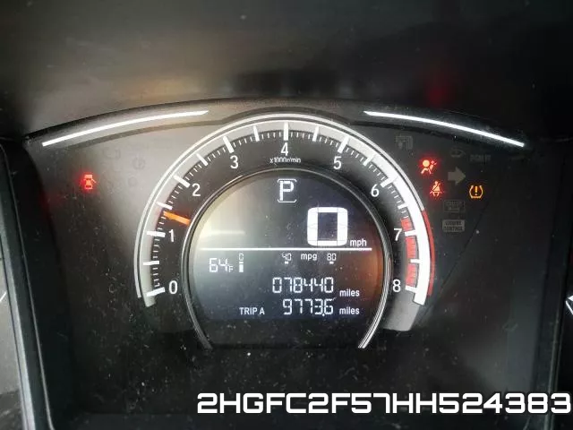 2HGFC2F57HH524383 фото 9