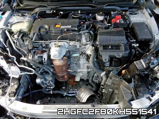 2HGFC2F80KH551541 фото 8