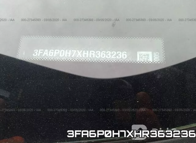 3FA6P0H7XHR363236 фото 10