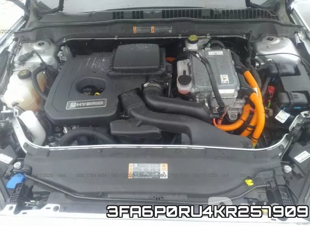 3FA6P0RU4KR257909 фото 2