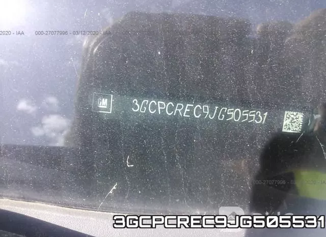 3GCPCREC9JG505531 фото 10