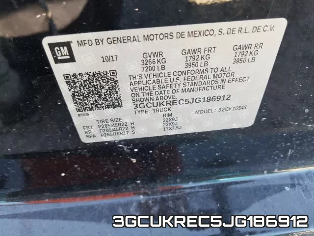 3GCUKREC5JG186912 фото 2