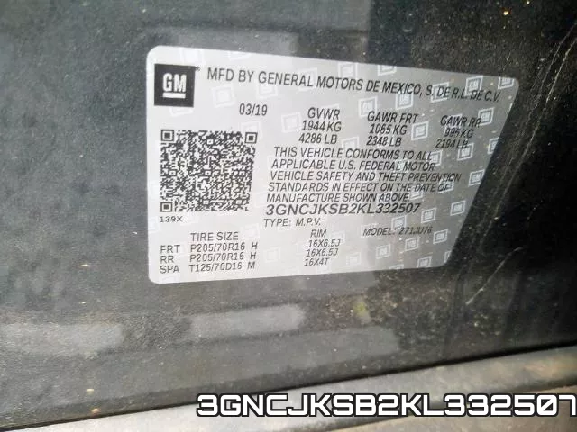 3GNCJKSB2KL332507 фото 2