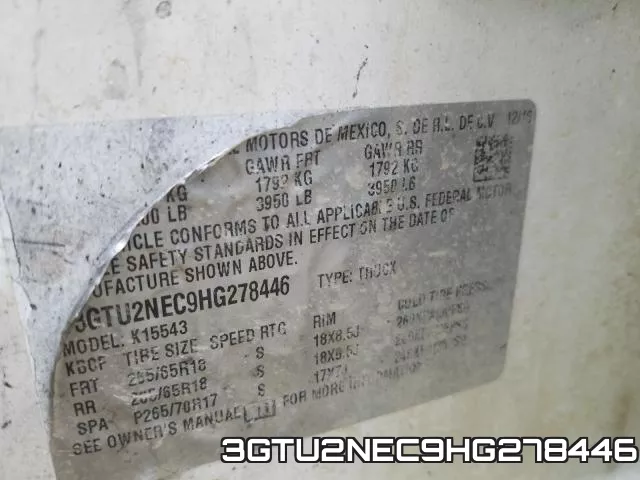 3GTU2NEC9HG278446 фото 2
